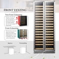 thumbnail image 14 of Lanbo 32 Inch Dual Door Dual Wine Cooler, 14 of 14