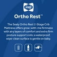 thumbnail image 9 of Sealy Ortho Rest Infant & Toddler Crib Mattress, 9 of 10