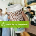 thumbnail image 4 of Dixie Closeable Slider Lid for Disposable Hot Cups, Fits 10-20 oz. Cups 1000 ct., 4 of 5