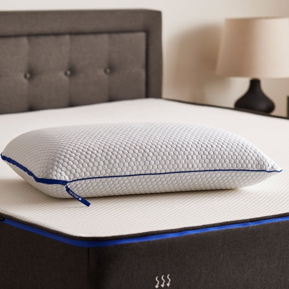 Nectar Memory Foam Bed Pillow with Cooling Gel Bubbles and Cooling Cover