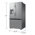thumbnail image 3 of Samsung Bespoke AI 26 cu. ft. Mega Capacity Counter Depth 3-Door Refrigerator, 3 of 10