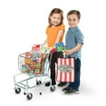 thumbnail image 3 of Melissa & Doug Grocery Shopping Cart, Groceries & Pretend Money Play Set (70 Pcs.), 3 of 5