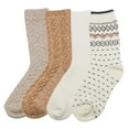 thumbnail image 2 of Cuddl Duds Women's 4-Pack Super Soft Boot Sock, 2 of 4