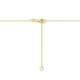 thumbnail image 4 of .49 CT.T.W. Yellow Gold Stud Earrings & Open Center Multi-Row Circle Pendant Necklace, 4 of 4