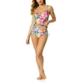 thumbnail image 5 of Anne Cole Drape Front Tankini, 5 of 6