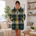 thumbnail image 4 of Pegasus Sports Green Bay Packers Wearable Sherpa Throw, 4 of 7
