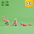 thumbnail image 2 of LEGO Creator 3 in 1 Wild Animals: Pink Flamingo Toy, 288 pcs., 2 of 6