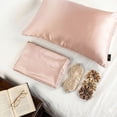 thumbnail image 2 of NIGHT Luxe Care 2-Pack 600 Thread Count 100% Silk Pillowcases, 2 of 9
