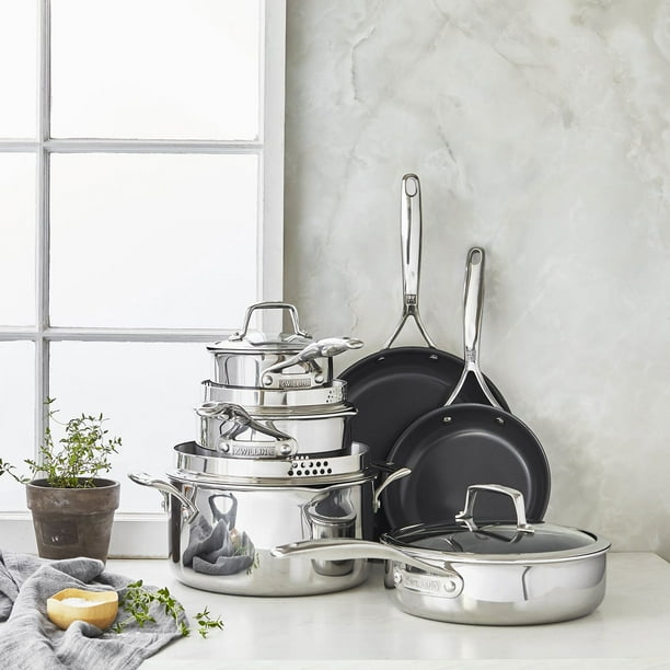 最終値下げ　新品　未使用　ZWILLING COOKWARE SET 3点セット Amazon.com: ZWILLING TrueFlow 3-Piece Saucepan Set, with