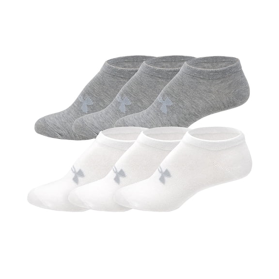 Under Armour Women's 6-Pack Cotton No-Show Sock