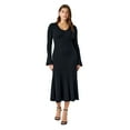 thumbnail image 6 of Edited by Hunter McGrady Women's Flare Midi Sweater Dress, 6 of 11