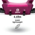 thumbnail image 2 of Diono Solana 2 Backless Booster Car Seat, Choose Color, 2 of 12