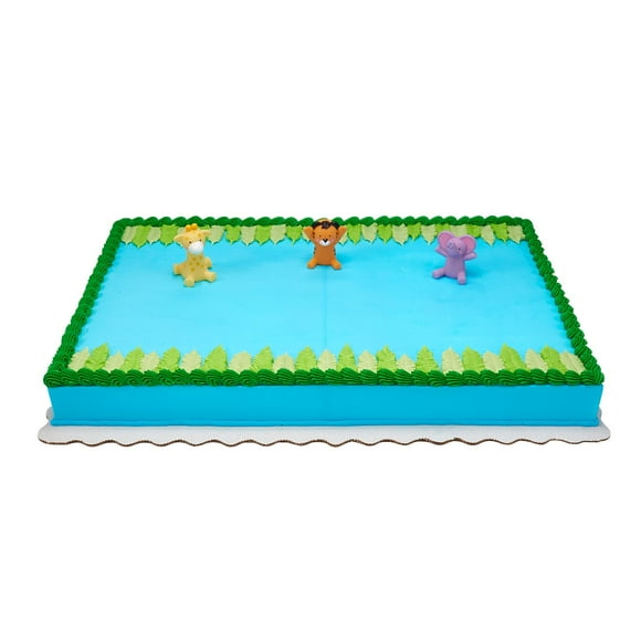 Safari Animals Full Sheet Cake
