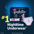 thumbnail image 12 of Goodnites Nighttime Bedwetting Underwear for Girls, Sizes Extra Small - Extra Extra Large, 12 of 17