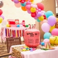 thumbnail image 8 of Balloon Time Jumbo Helium Tank, 12", with 50 9-inch Latex Balloons and Ribbon, 8 of 10