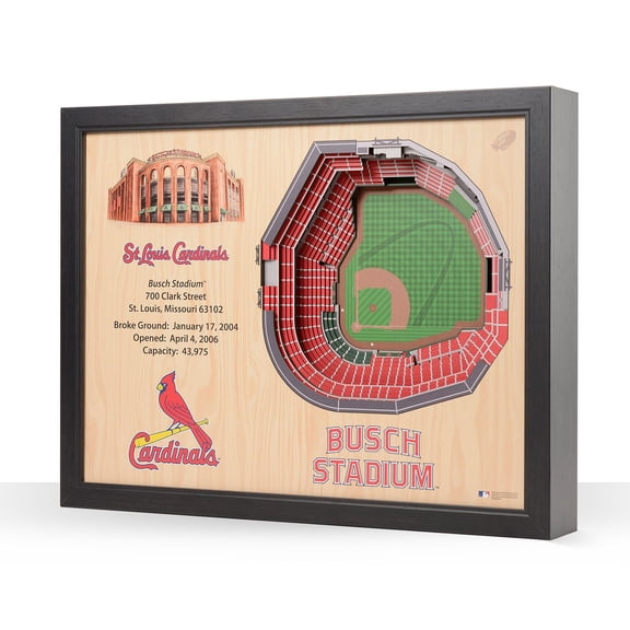 YouTheFan MLB 25-Layer Stadium View 3D Wall Art
