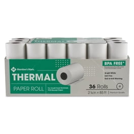 55GSM - 10 Rolls Coreless  Thermal Paper Rolls 3 1/8 X230  80mm X 70m Premium Tape Cash Register Pos System Receipt Credit Card Printers Bpa Free