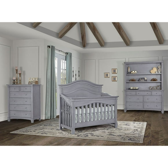 Evolur Cheyenne 5-in-1 Convertible Crib, Choose Color