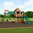 thumbnail image 1 of Backyard Discovery Woodridge Elite Cedar Swing Set, 1 of 12