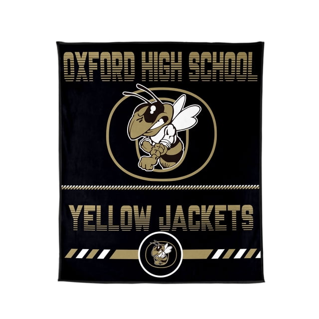 Logo Brands Oxford High School 60"x70" Super Plush Blanket