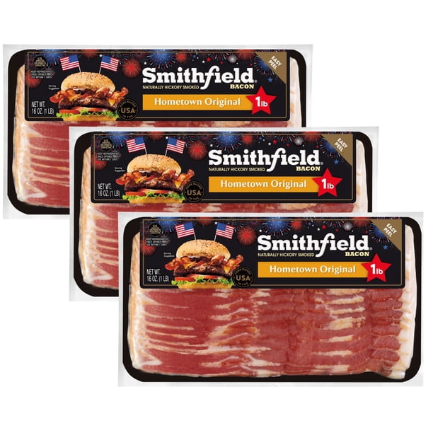 Smithfield Hometown Original Bacon, 16 oz., 3 pk