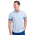 thumbnail image 4 of Nick Graham Men's Performance Short Sleeve Woven Sport Shirt, 4 of 9