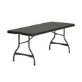 thumbnail image 1 of Lifetime Black 6' Nesting Table. Commercial, 1 of 17