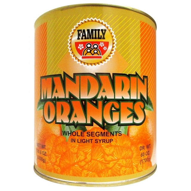 Family Mandarin Oranges in Light Syrup, 105.8 oz.