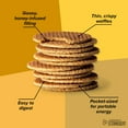 thumbnail image 4 of Honey Stinger Organic Energy Waffle, Honey, Caffeine Free Healthy Snack, 1.06 oz., 12 pk., 4 of 6