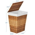 thumbnail image 4 of Member's Mark Laundry Hamper, Set of 2, 19.5" W x 14.5" D x 23" H, 4 of 10