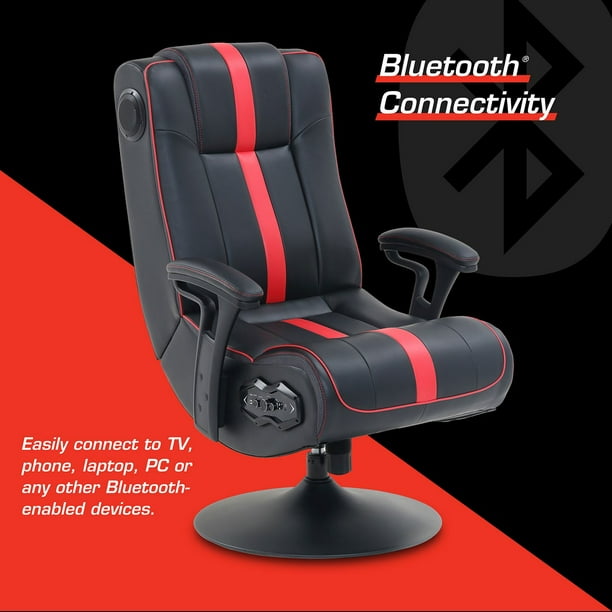 Pedestal Gaming Chair with Built-in Sound and Vibration, Assorted