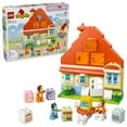 thumbnail image 1 of LEGO DUPLO Bluey: Bluey’s Family House with Memory Game Building Set, 83 pc., 1 of 7