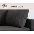 thumbnail image 3 of Claire 5-Piece Stain-Resistant Fabric Modular Sectional, Assorted Colors, 3 of 8