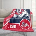 thumbnail image 2 of Logo Brands Fresno State Bulldogs 60"x70" Super Plush Blanket, 2 of 6