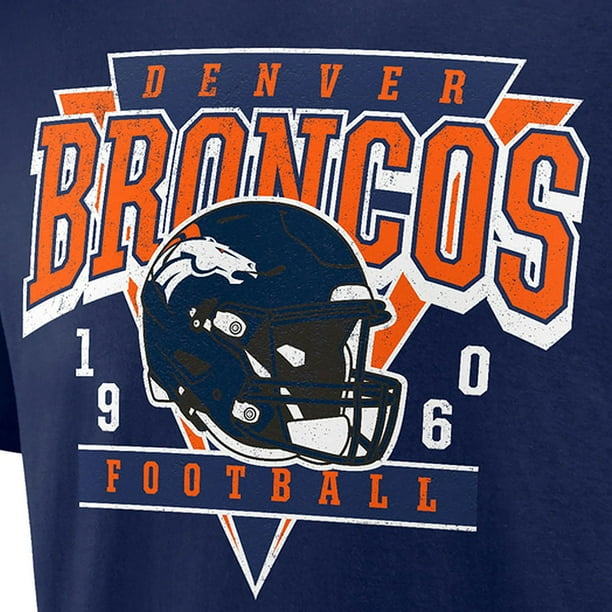 Denver Broncos Adult Crewneck T-Shirt