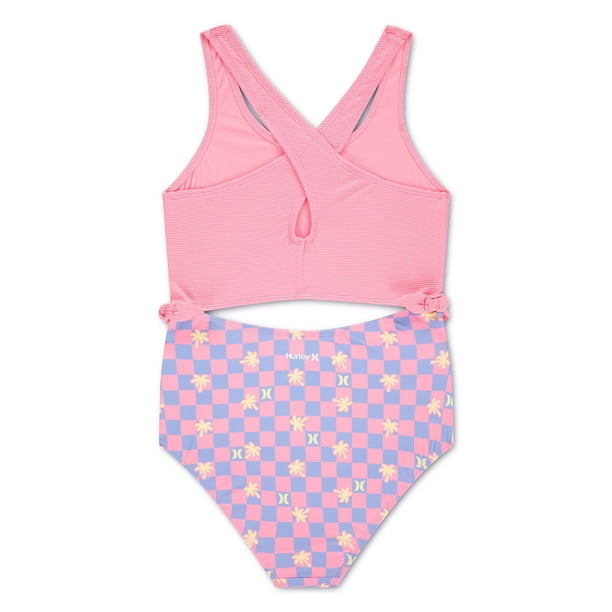半額！新品未使用タグ付Hurley　スプリングkids14 women xs〜s Hurley Girls 2-Piece Braided Ruffle Tankini - Samsclub.com