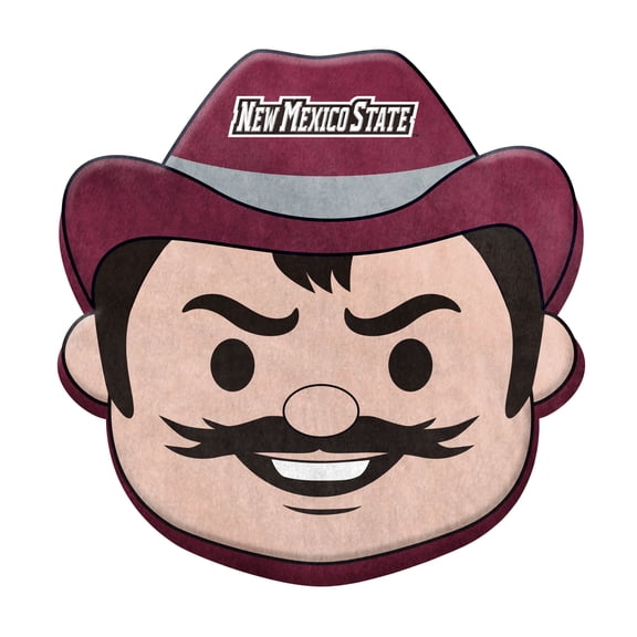 Logo Brands New Mexico State Aggies Puff Pillow