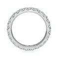 thumbnail image 2 of Lab Created Round Cut Diamond Eternity Band, 2 of 4