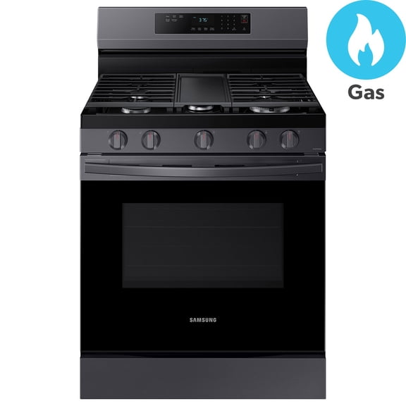 Samsung 6.0 cu. ft. Smart Freestanding Gas Range with Self Clean