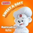 thumbnail image 2 of Bimbo Mantecaditas Vanilla Muffins, Bite Size, 20 pk., 2 of 11