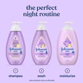thumbnail image 7 of Johnson's Baby Bedtime Moisture Wash, Bath, and Lotion Routine Pack, 27.1 fl. oz., 3 pk., 7 of 9