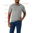 thumbnail image 6 of Member's Mark Men's Performance Polo, 6 of 8