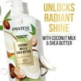 thumbnail image 2 of Pantene Pro-V Nourishing Coconut Milk & Shea Butter Shampoo, 38.2 fl. oz., 2 of 9