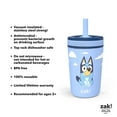 thumbnail image 6 of Zak Designs 12-oz. Stainless Steel Double-Wall Tumbler for Kids with Straw, 2-Piece Set, 6 of 7