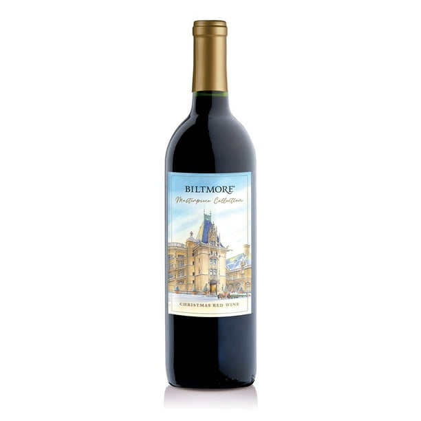 Biltmore Masterpiece Collection Christmas Red Blend Wine, 750 ml