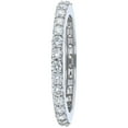thumbnail image 4 of Round Cut Diamond Eternity Band in 14K Gold, 4 of 6