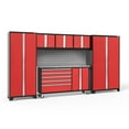 thumbnail interactive-video image 1 of NewAge Products Bold Series 6 Piece Cabinet Set, 144" W x 18" D x 76.75" H, 1 of 18