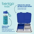 thumbnail image 2 of Bentgo Kids 2-Pack Stainless Steel Lunch Box & Water Bottle Set, 2 of 6