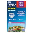 thumbnail image 1 of Ziploc Storage Slider Gallon Bags, 120 ct., 1 of 6