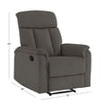 thumbnail image 14 of Irving Fabric Manual Recliner	Chair, 14 of 14